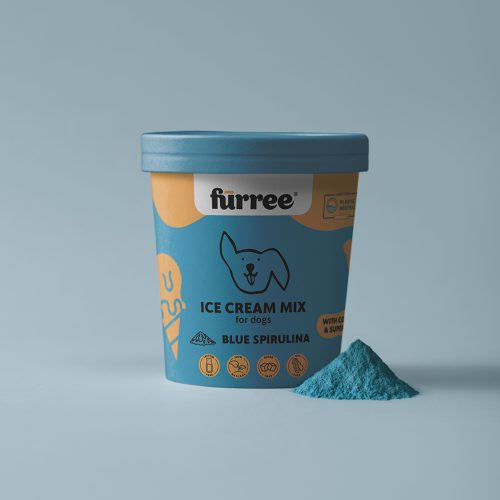 Furree mešanica za pasji sladoled - spirulina