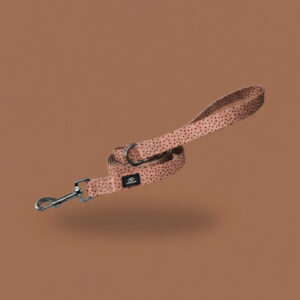 pasji povodec za psa loomp rjav s pikicam