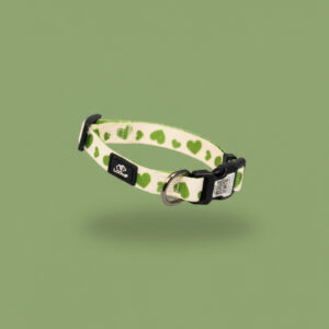 trpežna pasja ovratnica z varnostno zaponko