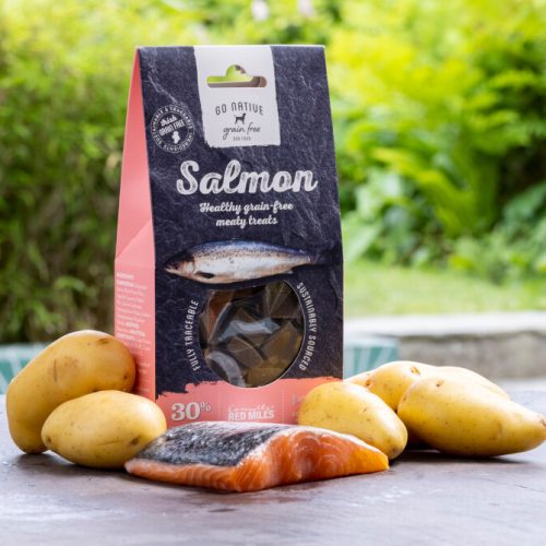 Naravni lososovi priboljški za pse 100 g